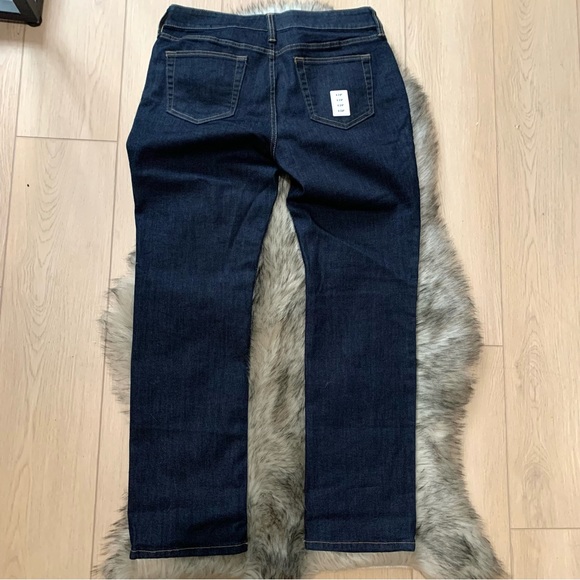 NWT St John’s Bay Straight Leg Dark Blue Jeans - Picture 6 of 7